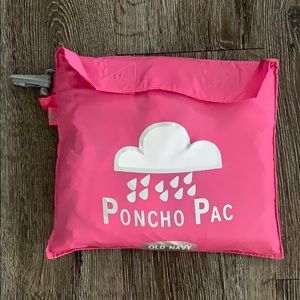 Pink poncho